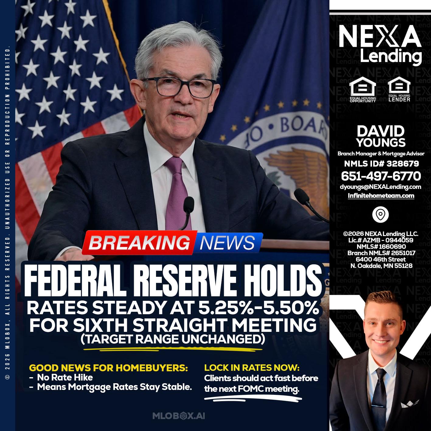 federal reserve - David Youngs -Branch Manager & Mortgage Advisor