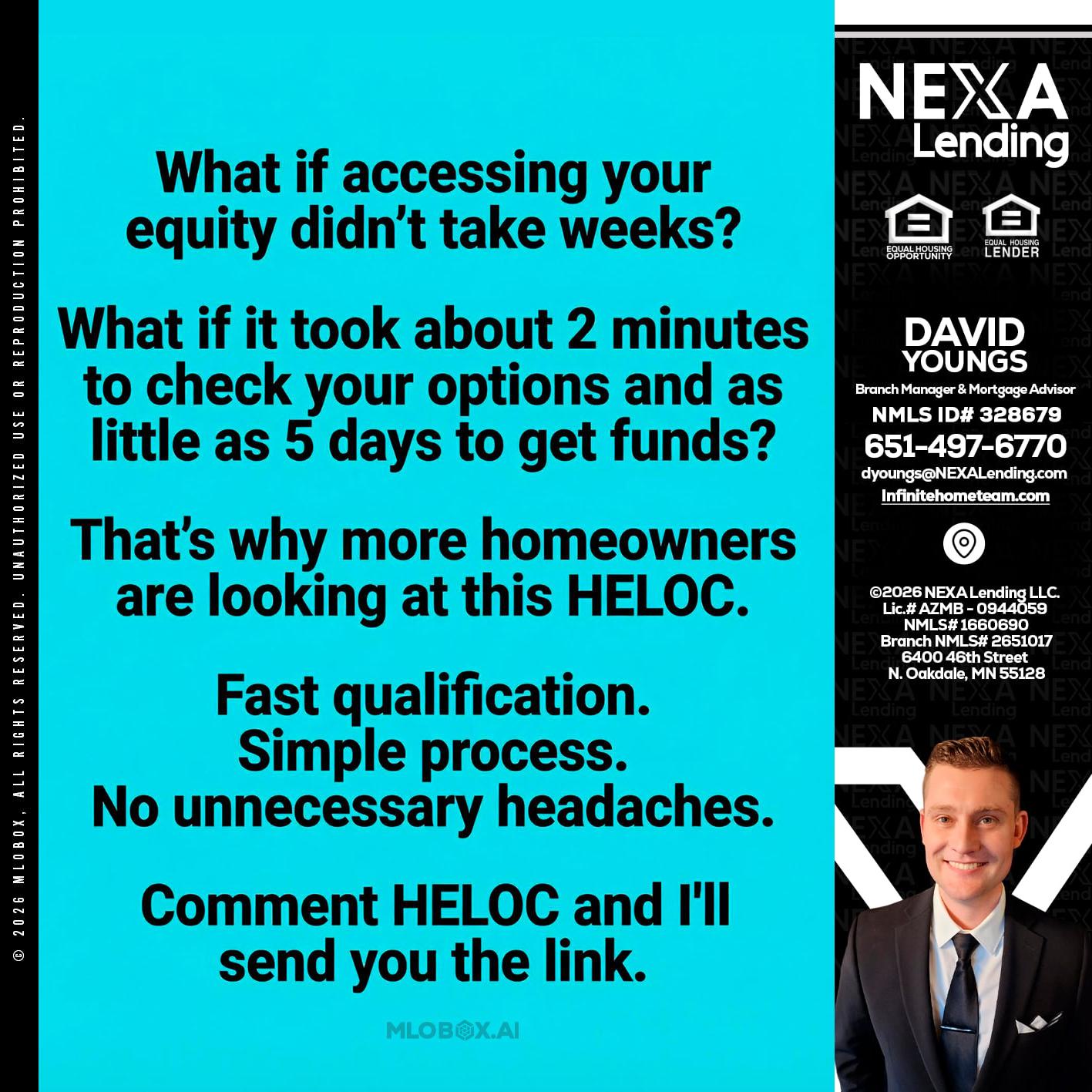 what if - David Youngs -Branch Manager & Mortgage Advisor