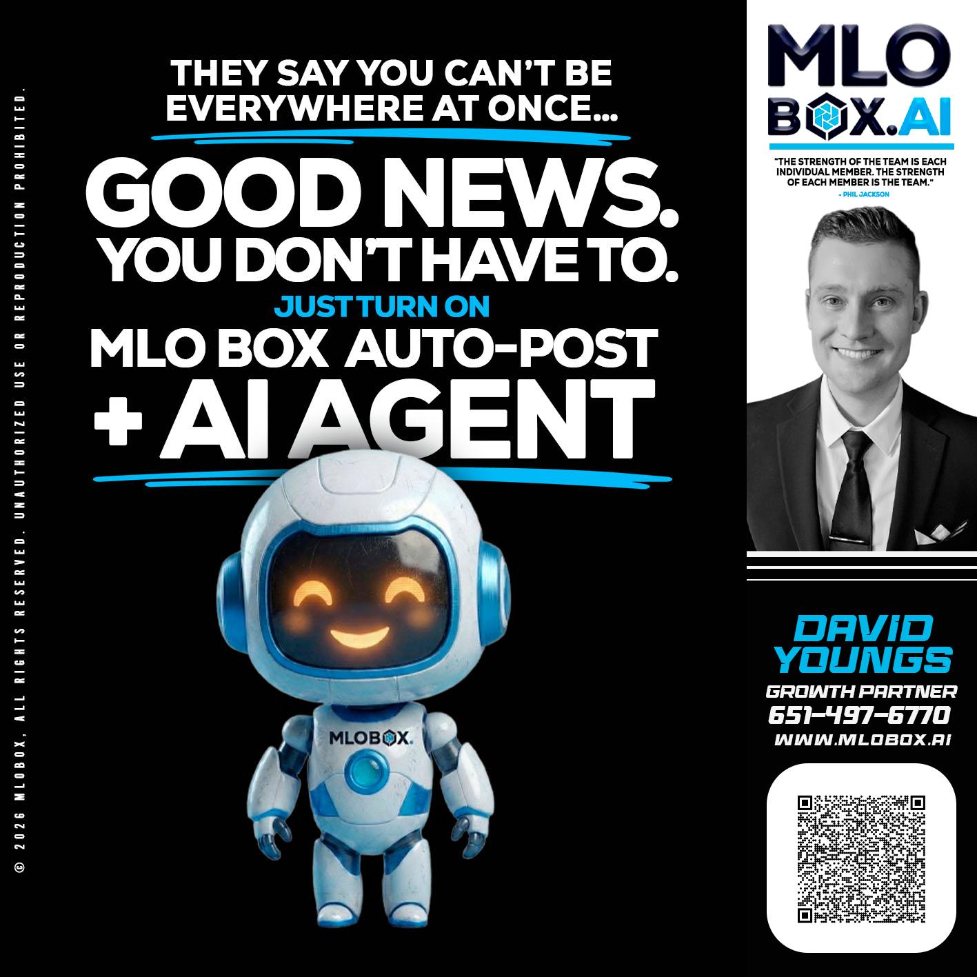 GOOD NEWS - David Youngs -Branch Manager & Mortgage Advisor