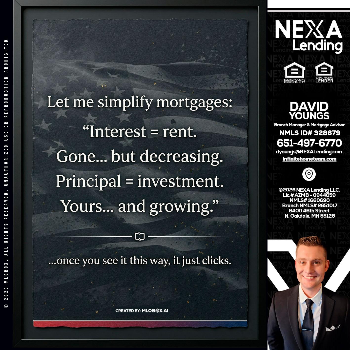 LET ME SIMPLIFY - David Youngs -Branch Manager & Mortgage Advisor