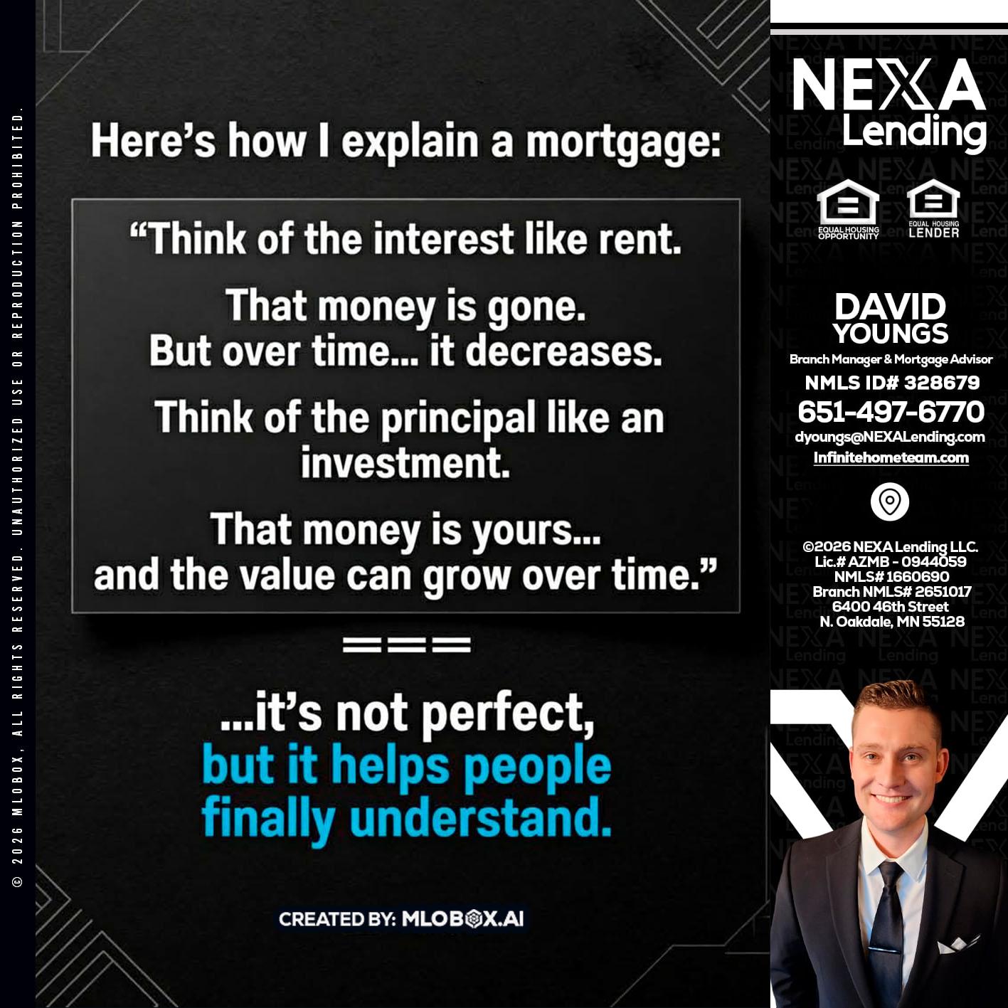 HERES NOW - David Youngs -Branch Manager & Mortgage Advisor