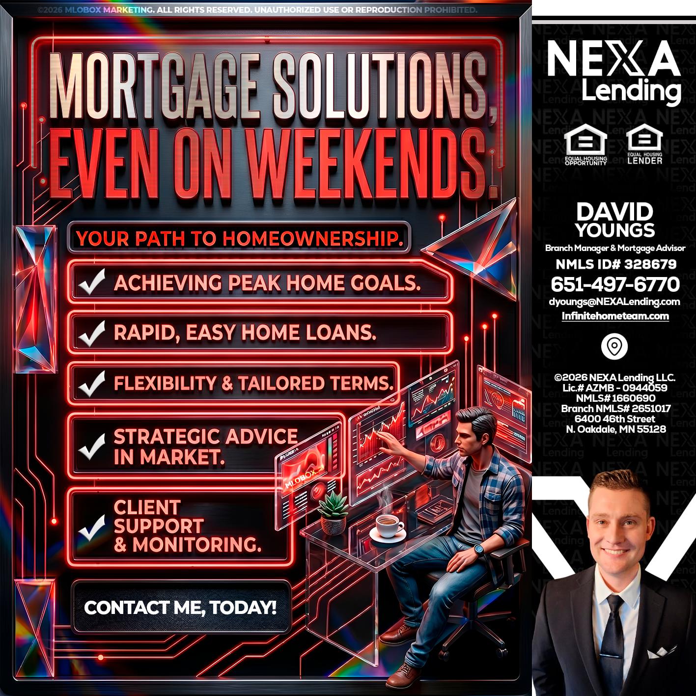 WEEKEND SOLUTIONS - David Youngs -Branch Manager & Mortgage Advisor