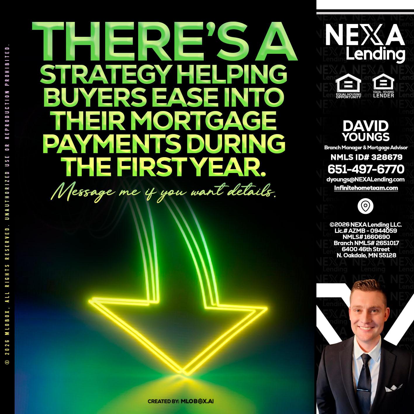 THERES A STATEGY - David Youngs -Branch Manager & Mortgage Advisor