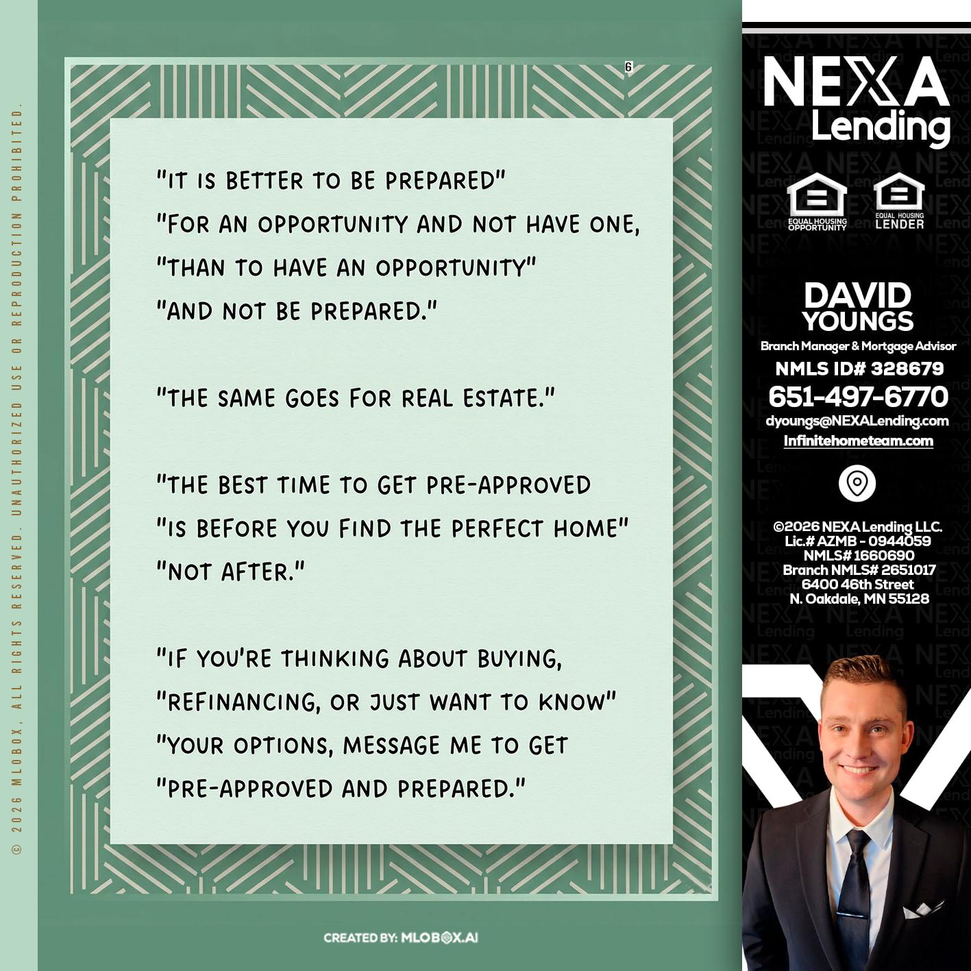 its better - David Youngs -Branch Manager & Mortgage Advisor