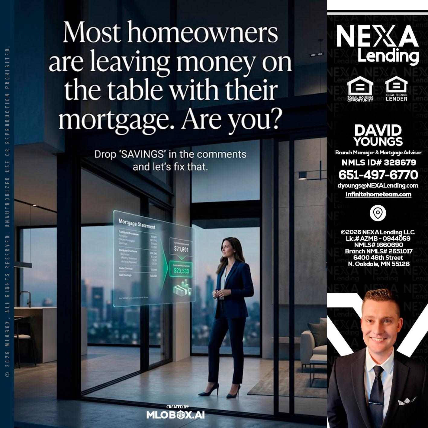 MOST OWNERS - David Youngs -Branch Manager & Mortgage Advisor