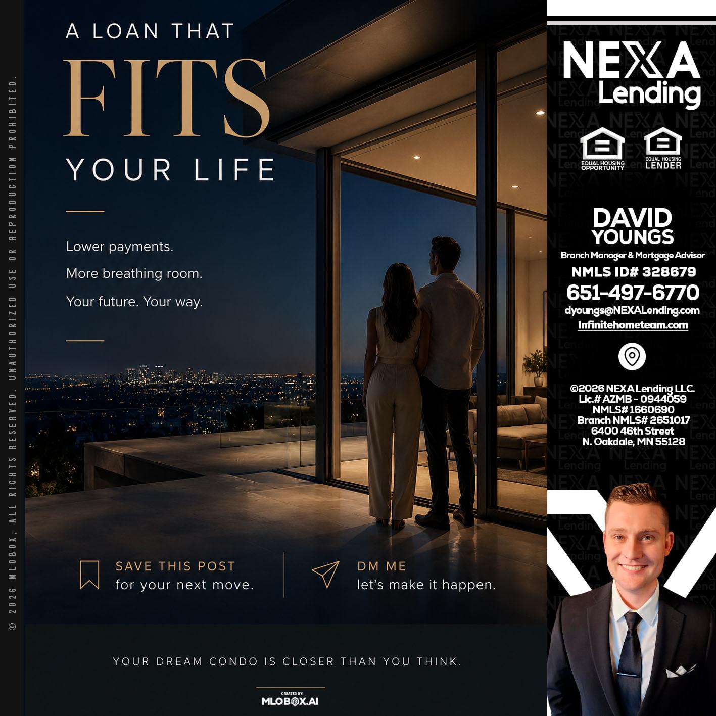 LOANS THAT FIT - David Youngs -Branch Manager & Mortgage Advisor