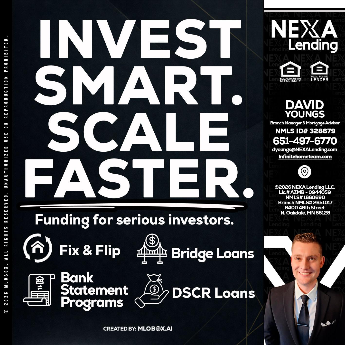 INVEST SMART - David Youngs -Branch Manager & Mortgage Advisor