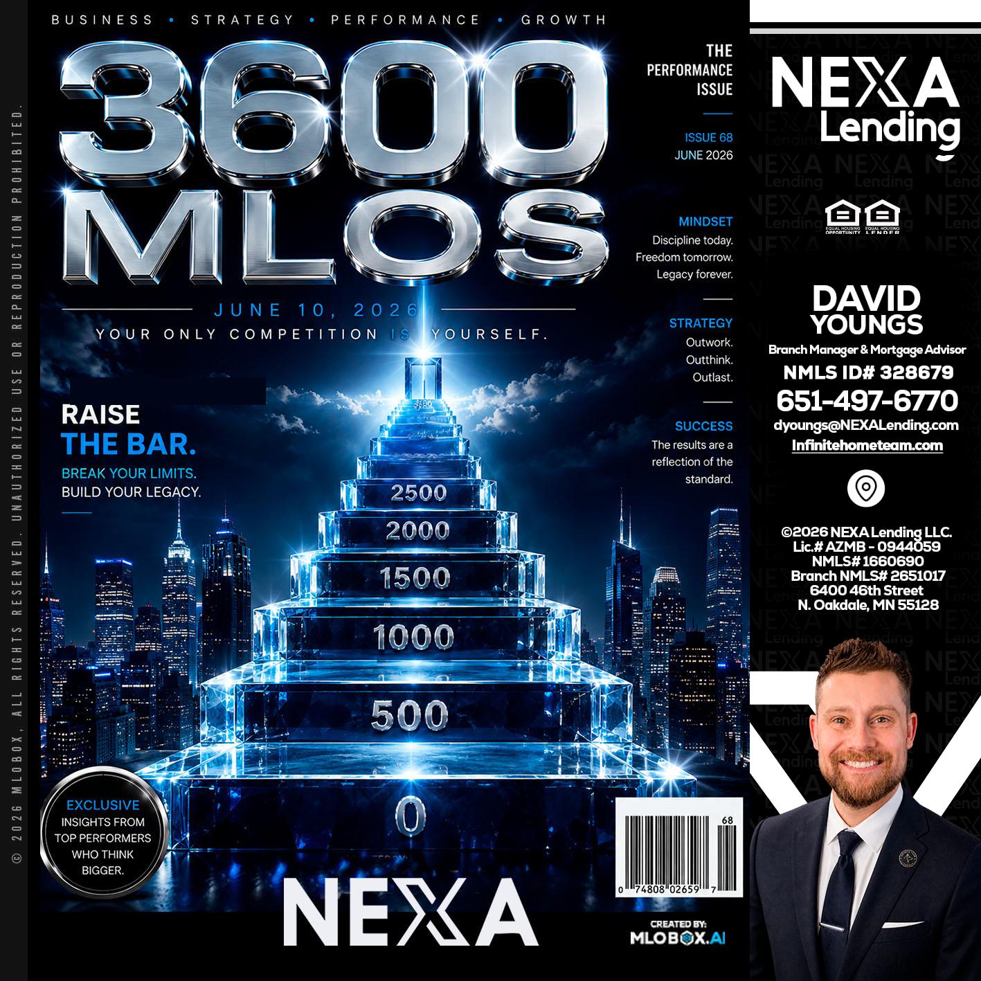 3600 MLOs - David Youngs -Branch Manager & Mortgage Advisor