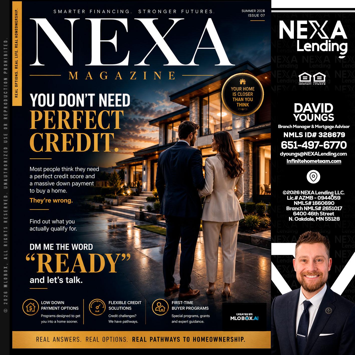 NEXA MAGAZINE - David Youngs -Branch Manager & Mortgage Advisor
