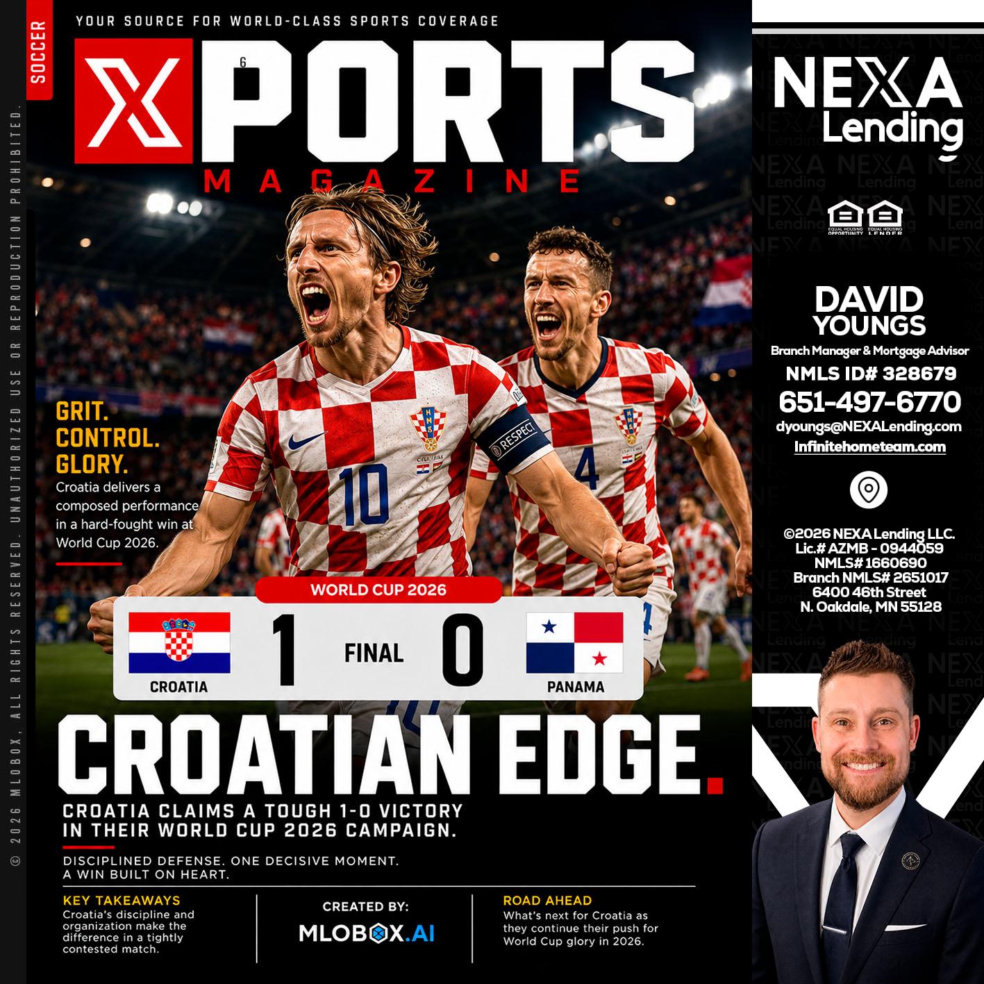 CROATIA 1-0 PANAMA - David Youngs -Branch Manager & Mortgage Advisor