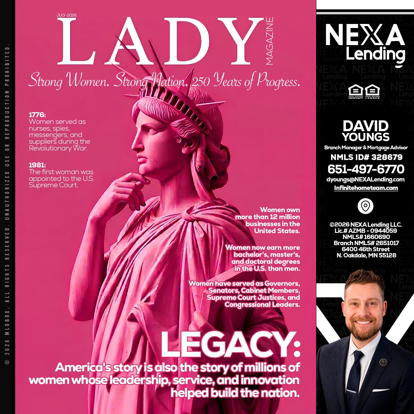 LADY LIBERTY! - David Youngs -Branch Manager & Mortgage Advisor