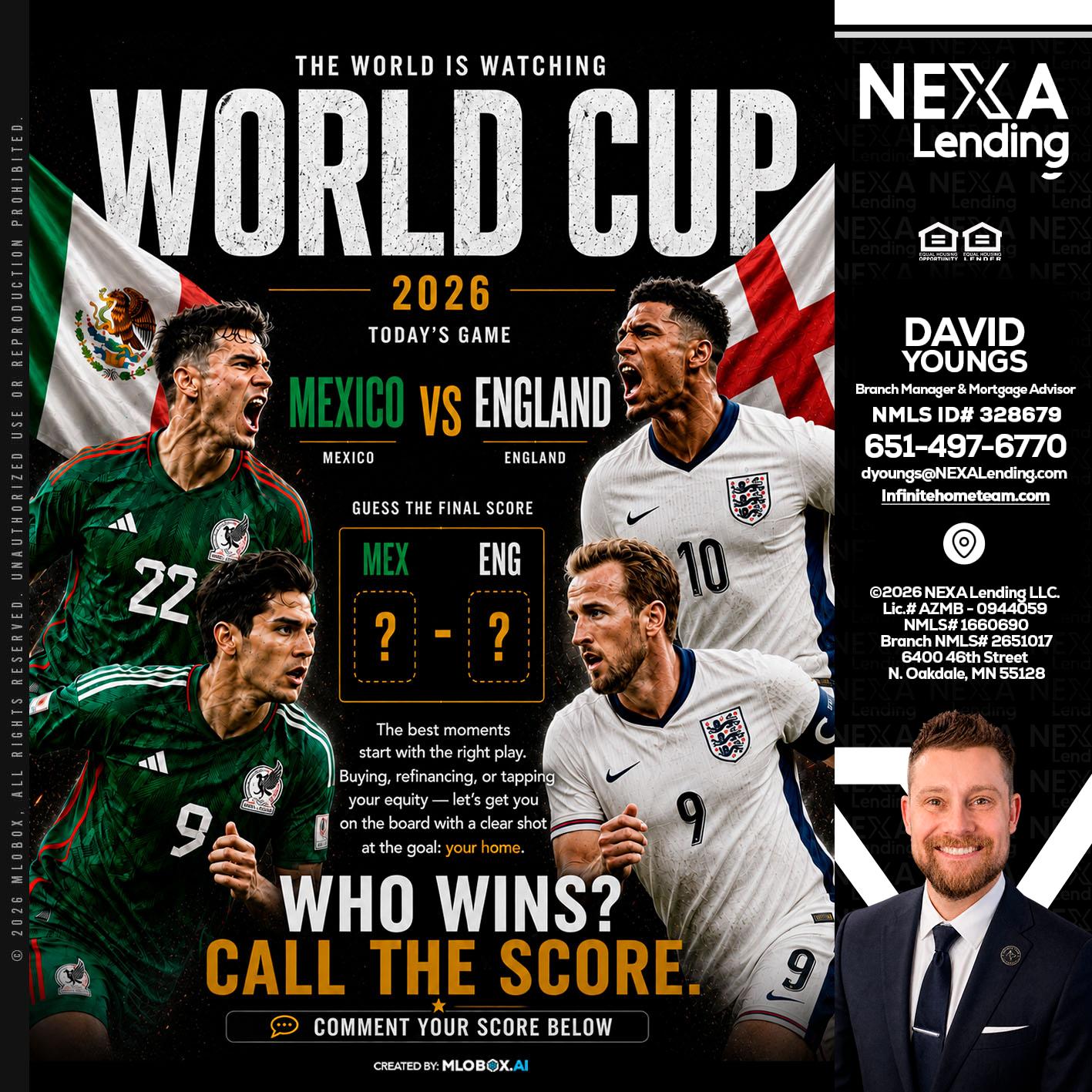WHO'S WIN - David Youngs -Branch Manager & Mortgage Advisor