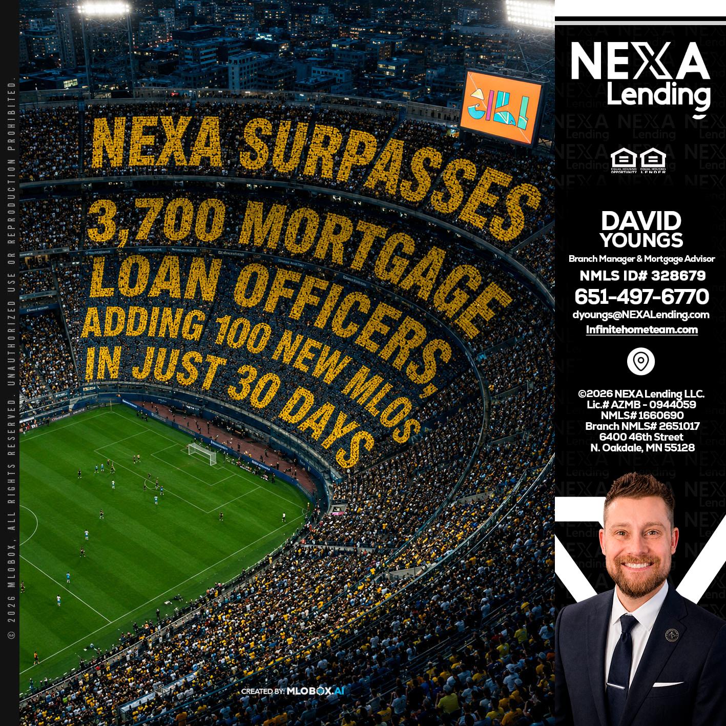 NEXA SURPASSES - David Youngs -Branch Manager & Mortgage Advisor