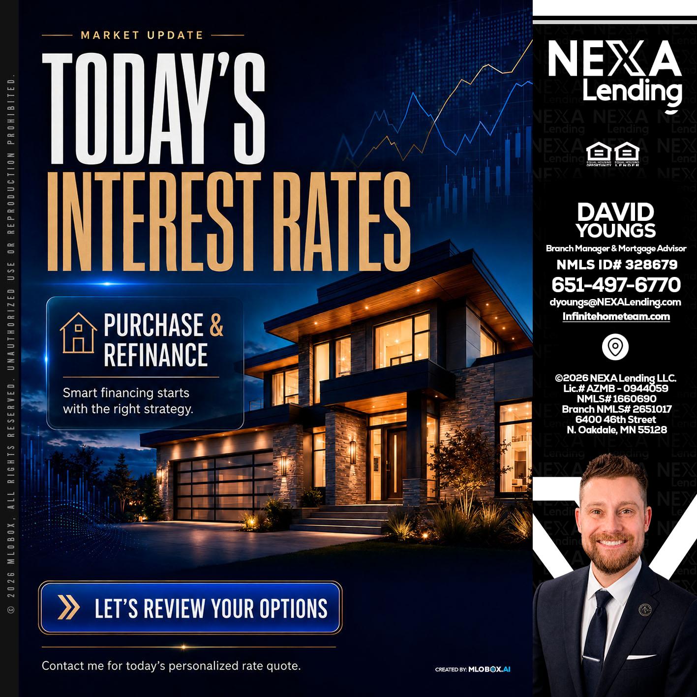 TODAYS RATES - David Youngs -Branch Manager & Mortgage Advisor