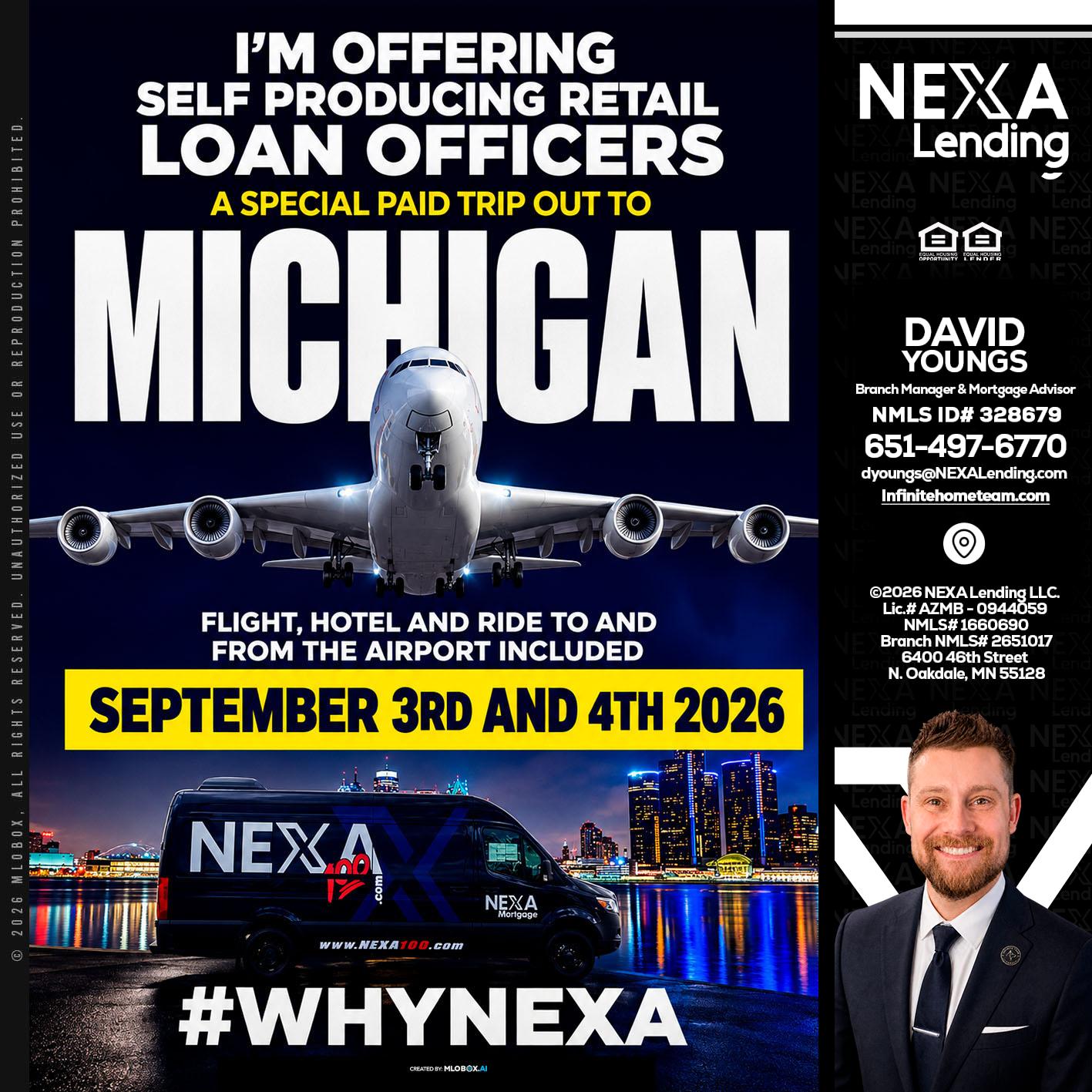 MICHIGAN - David Youngs -Branch Manager & Mortgage Advisor