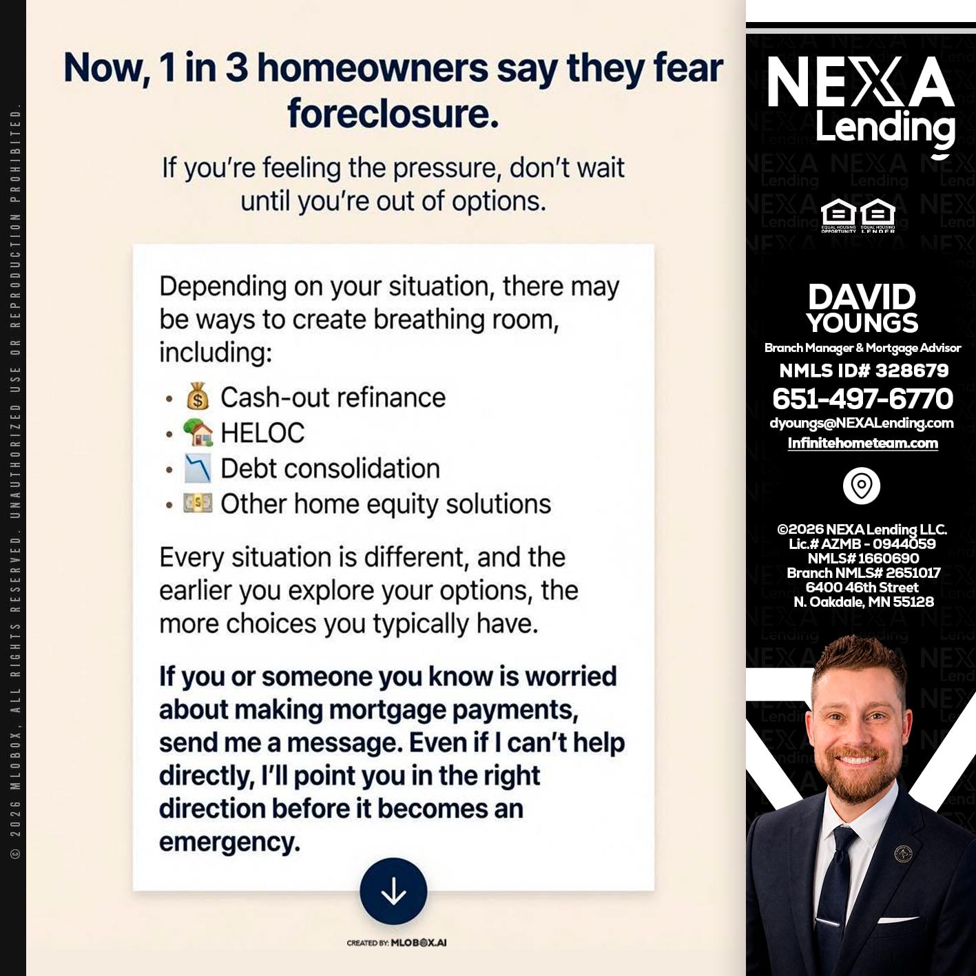 NOW, 1 IN 3 - David Youngs -Branch Manager & Mortgage Advisor
