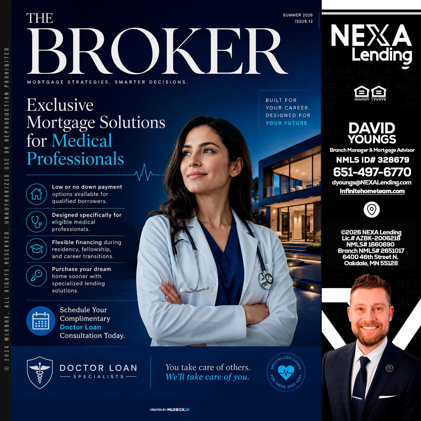 THE BROKER - David Youngs -Branch Manager & Mortgage Advisor