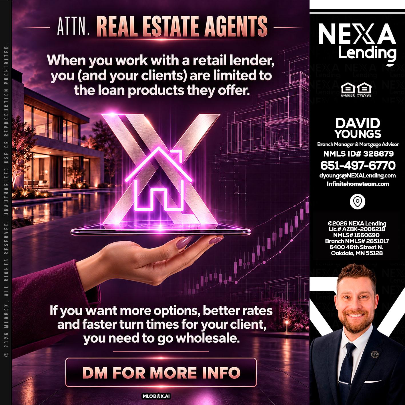 REAL ESTATE AGENTS - David Youngs -Branch Manager & Mortgage Advisor