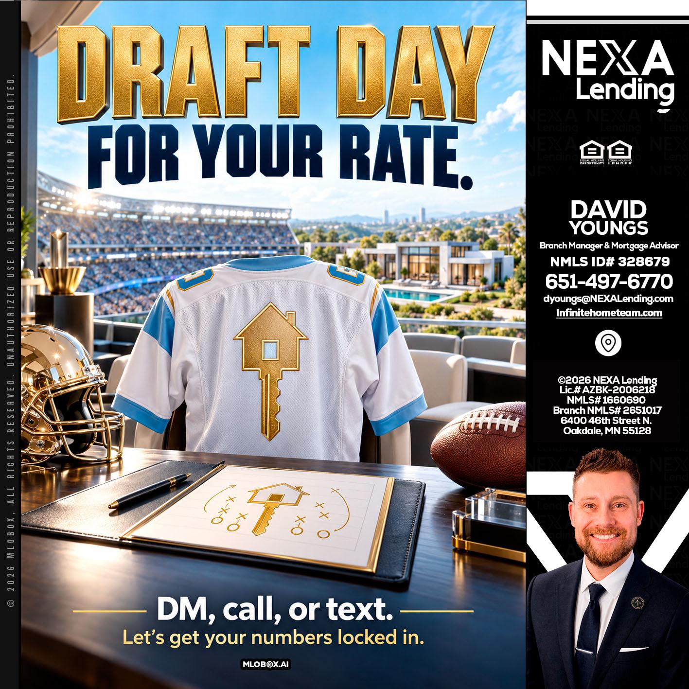 DRAFT DAY - David Youngs -Branch Manager & Mortgage Advisor