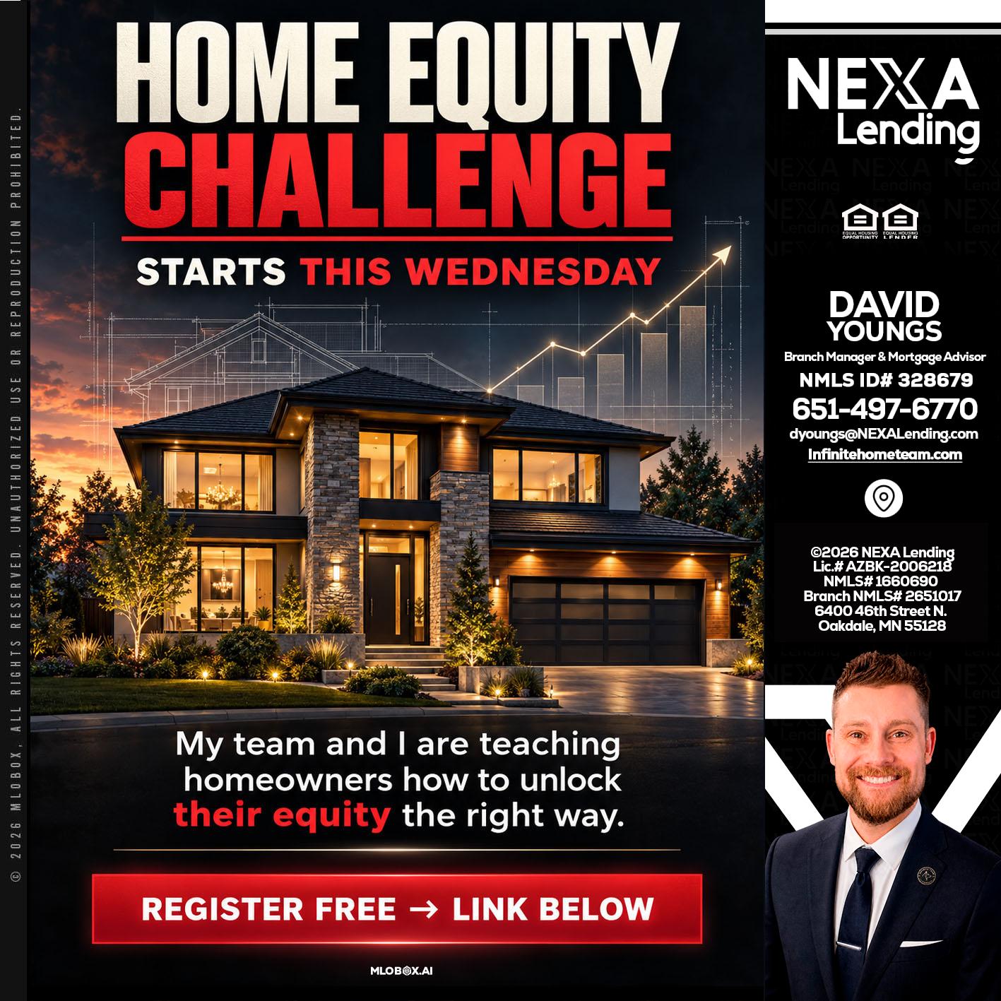 HOME EQUITY - David Youngs -Branch Manager & Mortgage Advisor