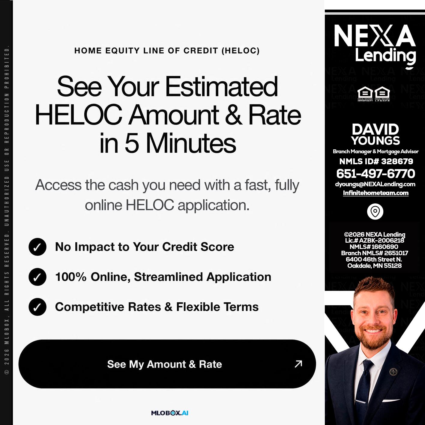 HELOC - David Youngs -Branch Manager & Mortgage Advisor