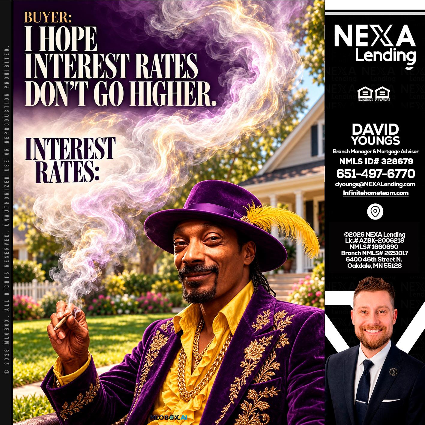 I HOPE RATES - David Youngs -Branch Manager & Mortgage Advisor