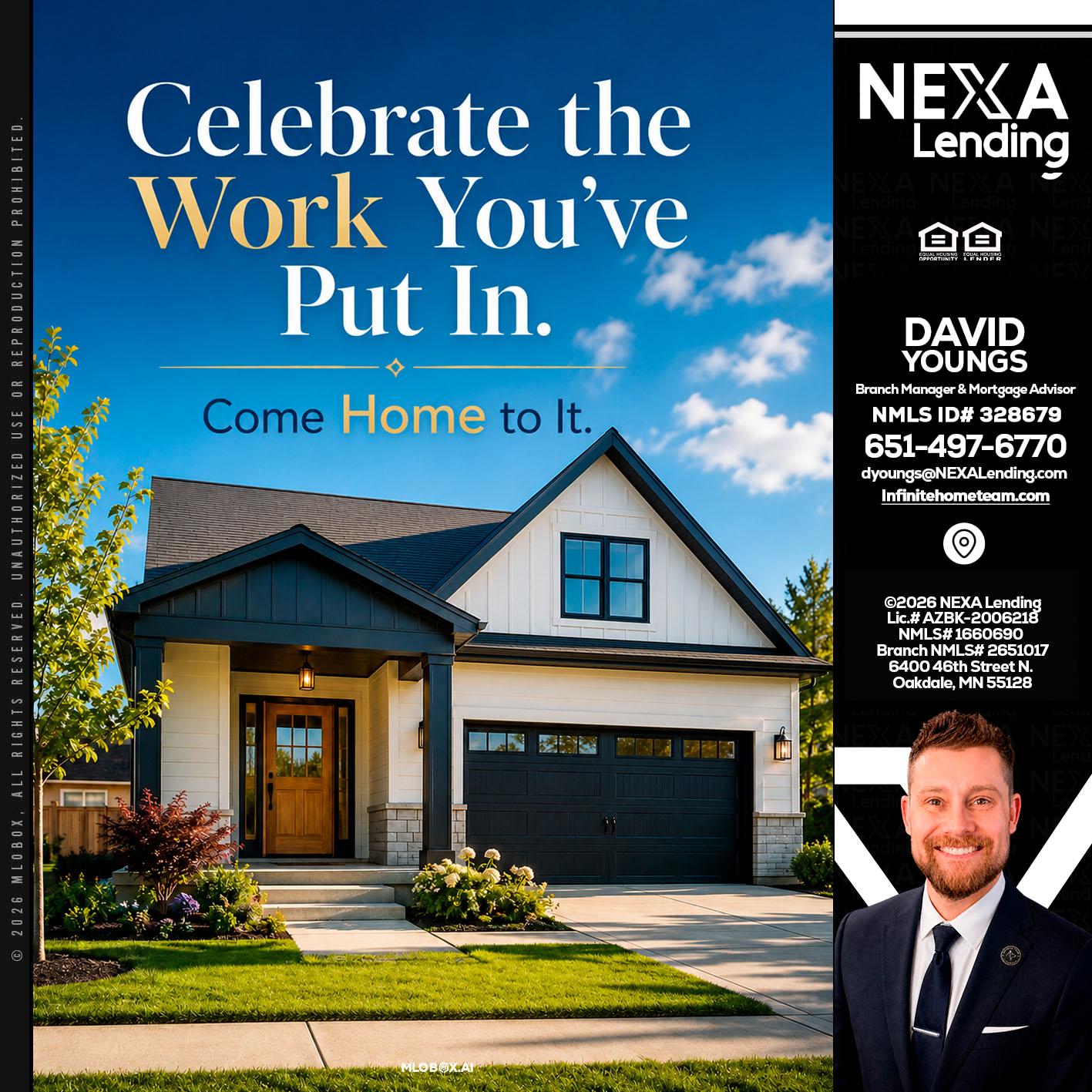 celebrate Labor Day - David Youngs -Branch Manager & Mortgage Advisor
