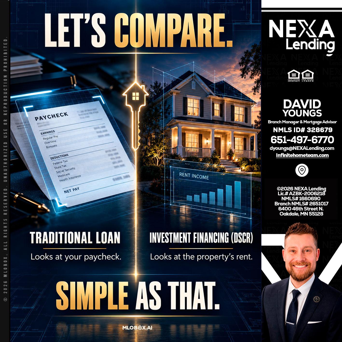 lets compare - David Youngs -Branch Manager & Mortgage Advisor