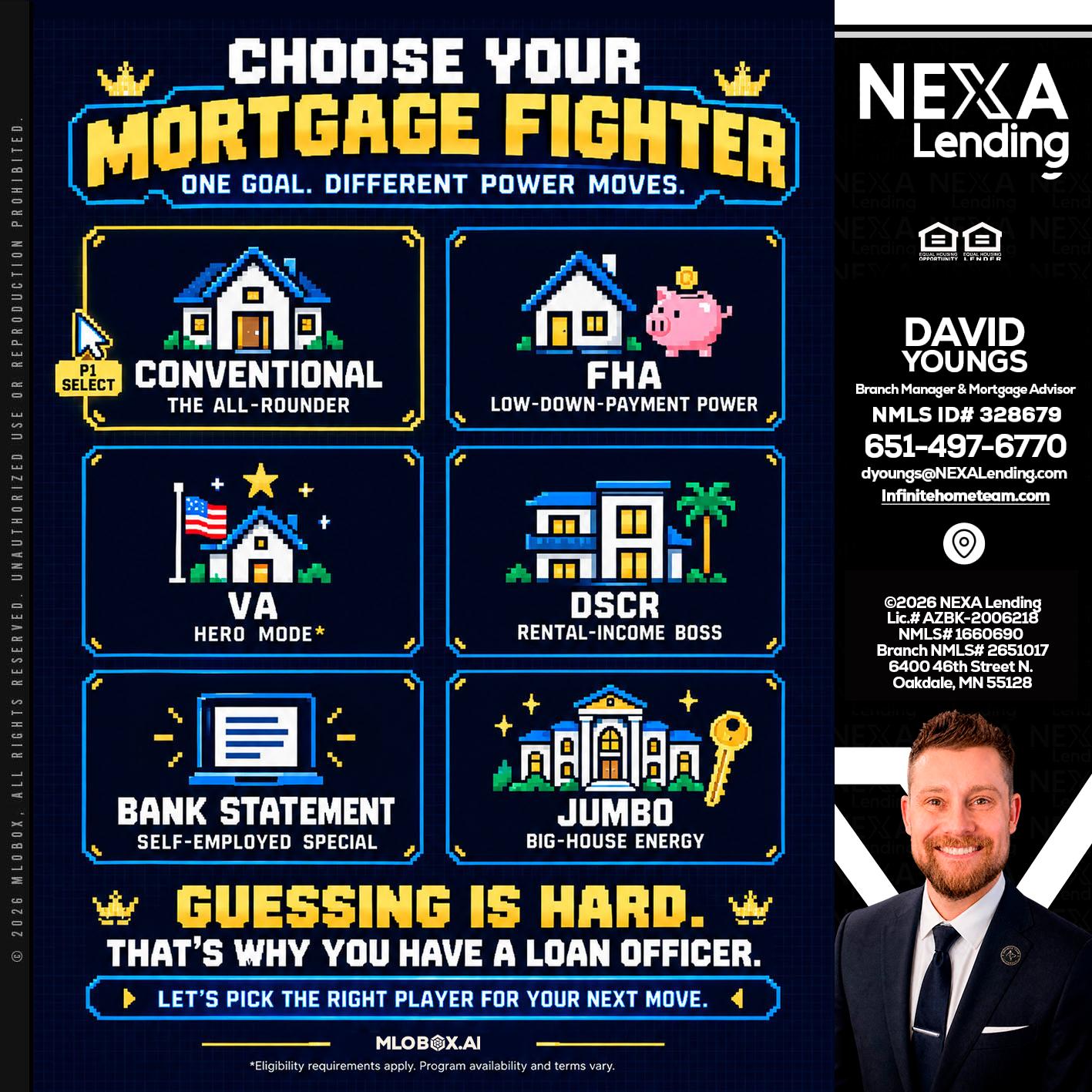 CHOOSE YOUR MORTGAGE - David Youngs -Branch Manager & Mortgage Advisor