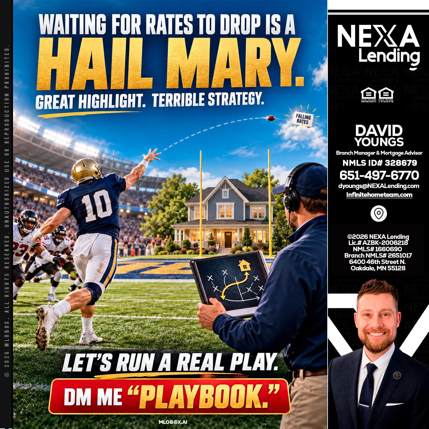 HAIL MARY - David Youngs -Branch Manager & Mortgage Advisor